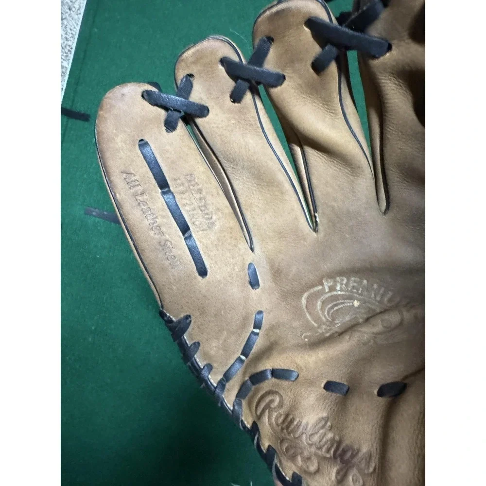 Rawlings Premium Mark Of A Pro 12.5 LHT Brown Basket-Web Adult Baseball Glove